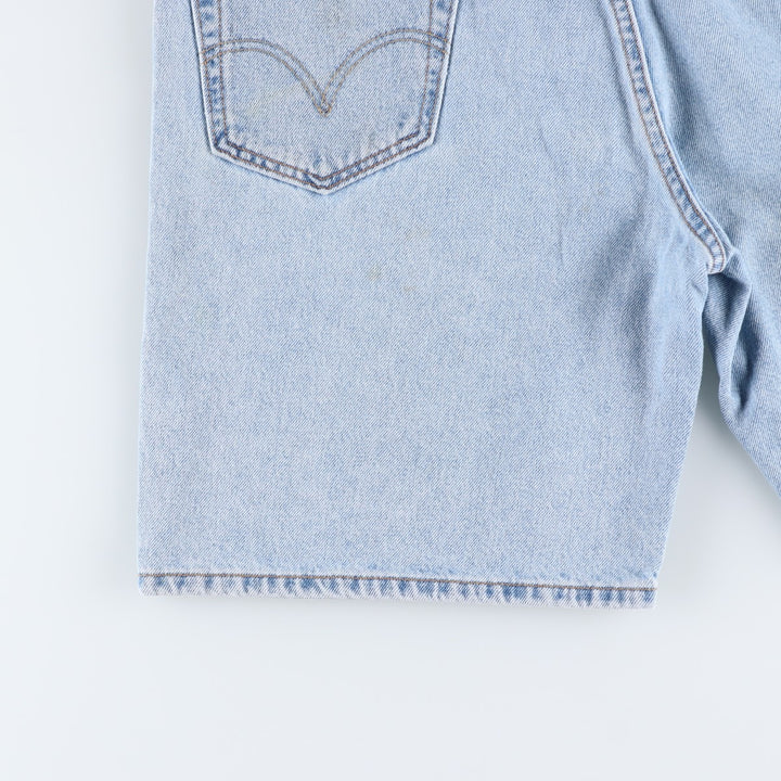 Levi's 550 Relaxed Fit Denim Shorts, Men's Size W37 cotton Blue type light blue Vintage Second Hand