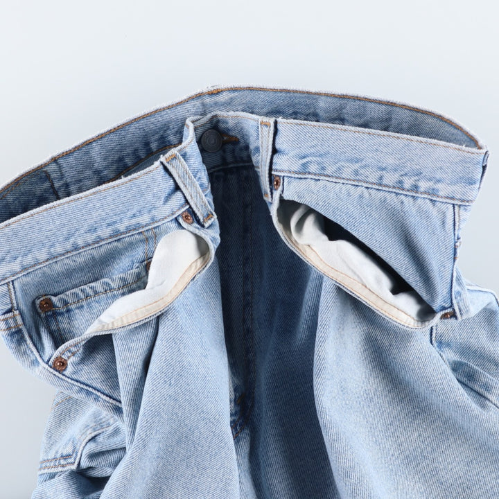 Levi's 550 Relaxed Fit Denim Shorts, Men's Size W37 cotton Blue type light blue Vintage Second Hand