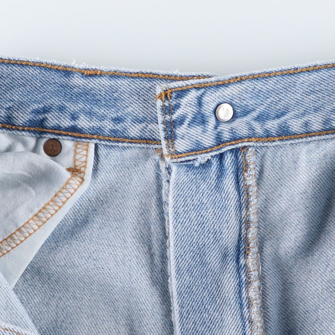 Levi's 550 Relaxed Fit Denim Shorts, Men's Size W37 cotton Blue type light blue Vintage Second Hand