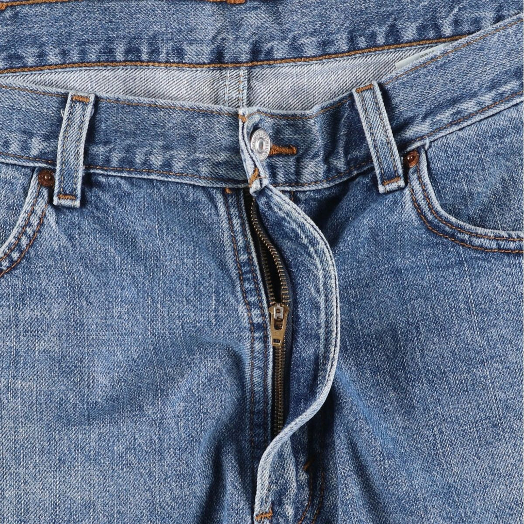Big Size Levi's 550 Relaxed Fit Denim Shorts (Men's W40 equivalent) cotton blue type Vintage Second Hand