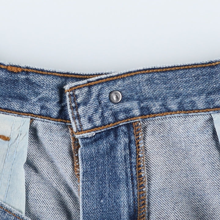 Big Size Levi's 550 Relaxed Fit Denim Shorts (Men's W40 equivalent) cotton blue type Vintage Second Hand