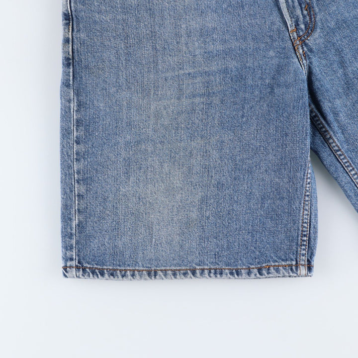 Big Size Levi's 550 Relaxed Fit Denim Shorts (Men's W40 equivalent) cotton blue type Vintage Second Hand