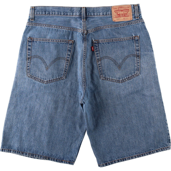 Levi's 569 Loose Denim Shorts, Men's W37 (approx.) unclear blue type Vintage Second Hand