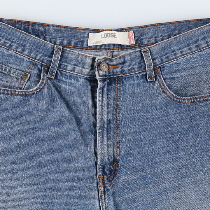 Levi's 569 Loose Denim Shorts, Men's W37 (approx.) unclear blue type Vintage Second Hand