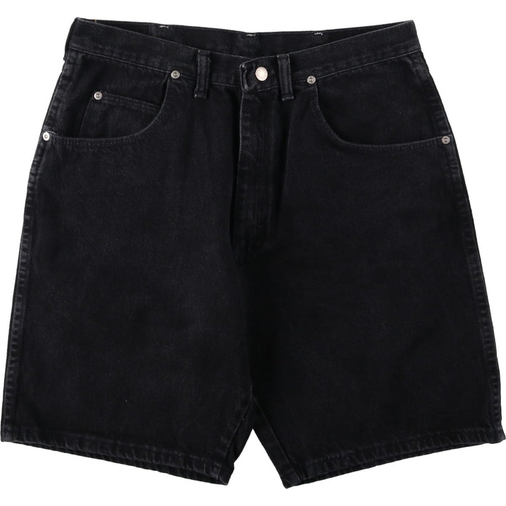 Wrangler Black Denim Shorts, Shorts, Men's, W33 unclear black type Vintage Second Hand
