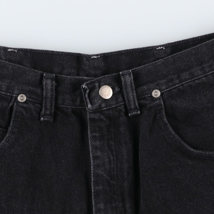 Wrangler Black Denim Shorts, Shorts, Men's, W33 unclear black type Vintage Second Hand