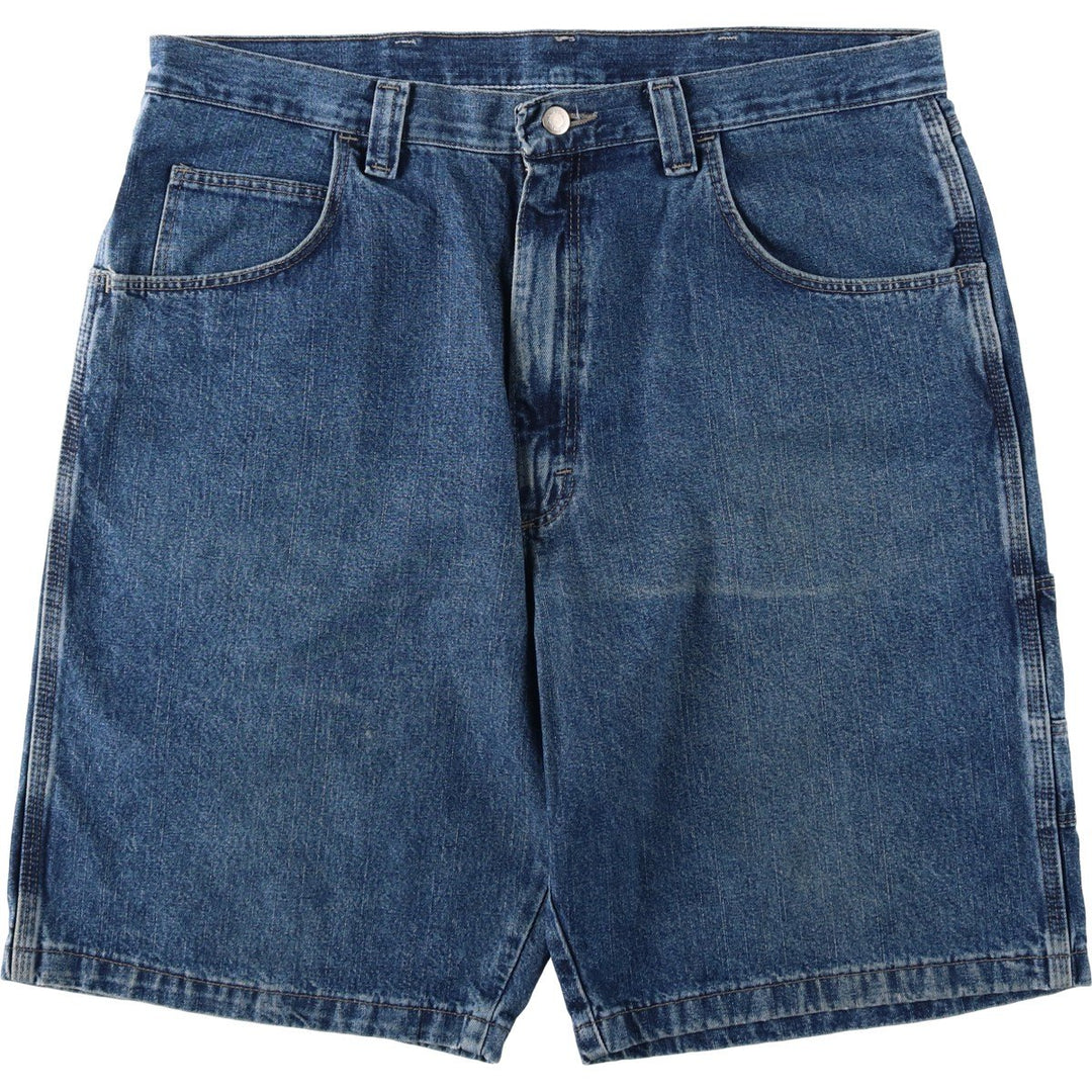 Wrangler denim shorts, men's size W37 (approx.) cotton blue type Vintage Second Hand