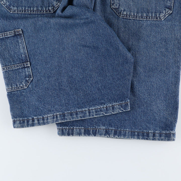 Wrangler denim shorts, men's size W37 (approx.) cotton blue type Vintage Second Hand