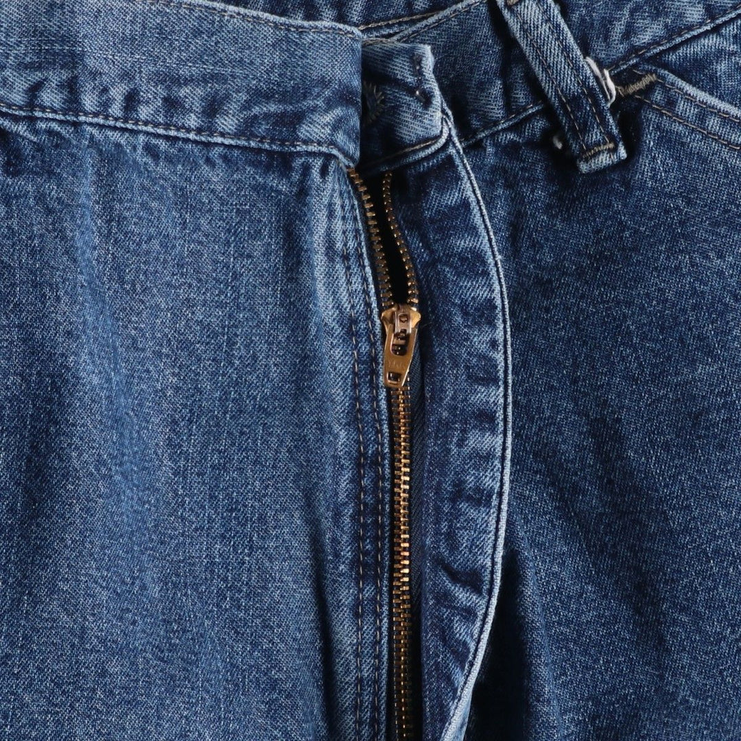 Wrangler denim painter shorts, men's size W37 (approx.) cotton blue type Vintage Second Hand