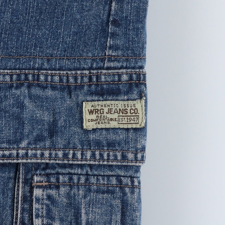 Wrangler cargo shorts, men's size W38 (approx.) cotton blue type Vintage Second Hand
