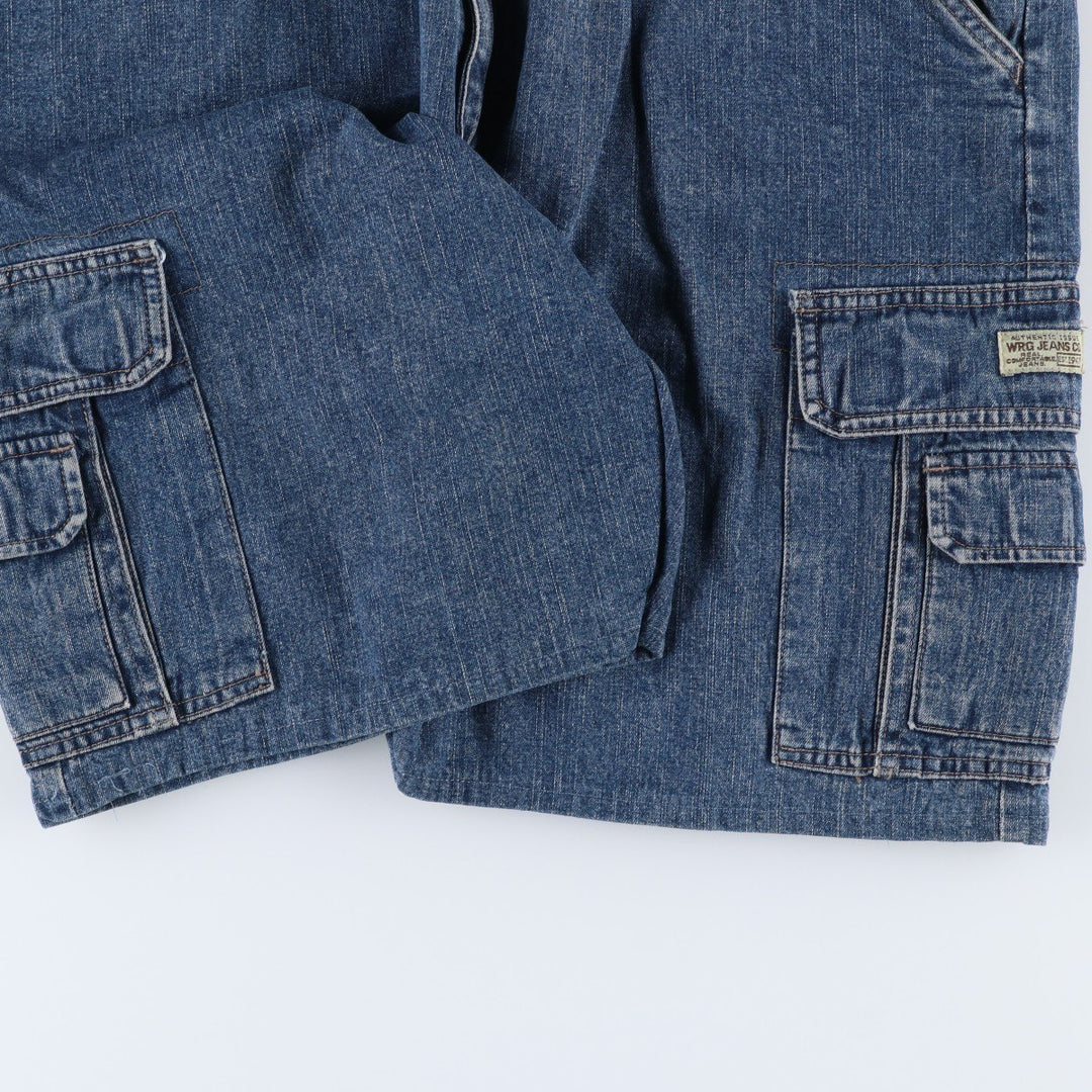 Wrangler cargo shorts, men's size W38 (approx.) cotton blue type Vintage Second Hand