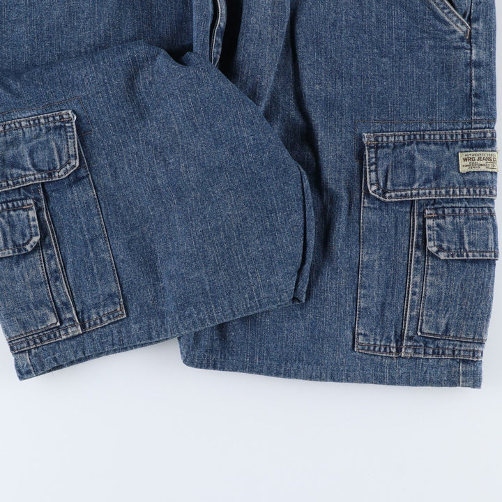 Wrangler cargo shorts, men's size W38 (approx.) cotton blue type Vintage Second Hand