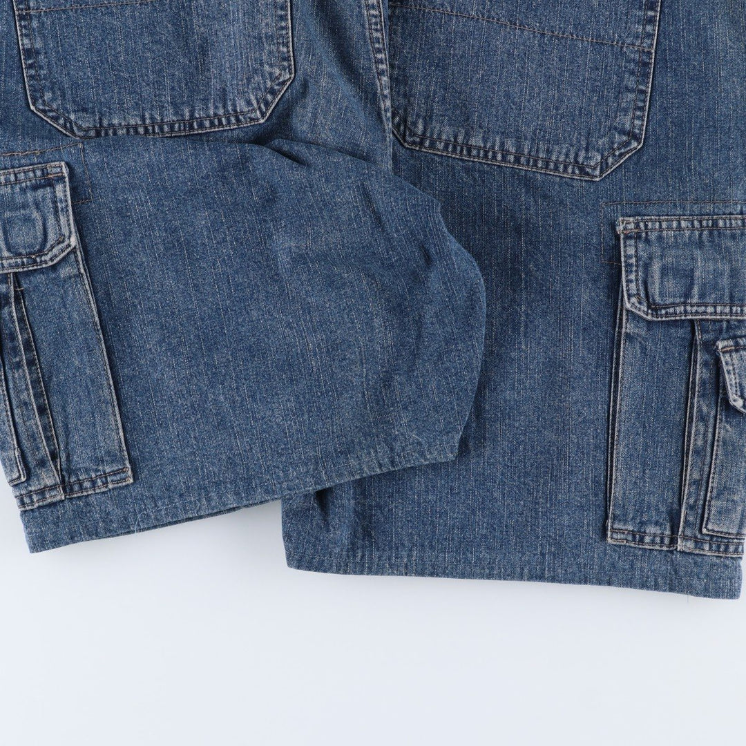 Wrangler cargo shorts, men's size W38 (approx.) cotton blue type Vintage Second Hand