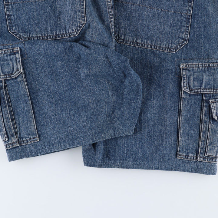 Wrangler cargo shorts, men's size W38 (approx.) cotton blue type Vintage Second Hand
