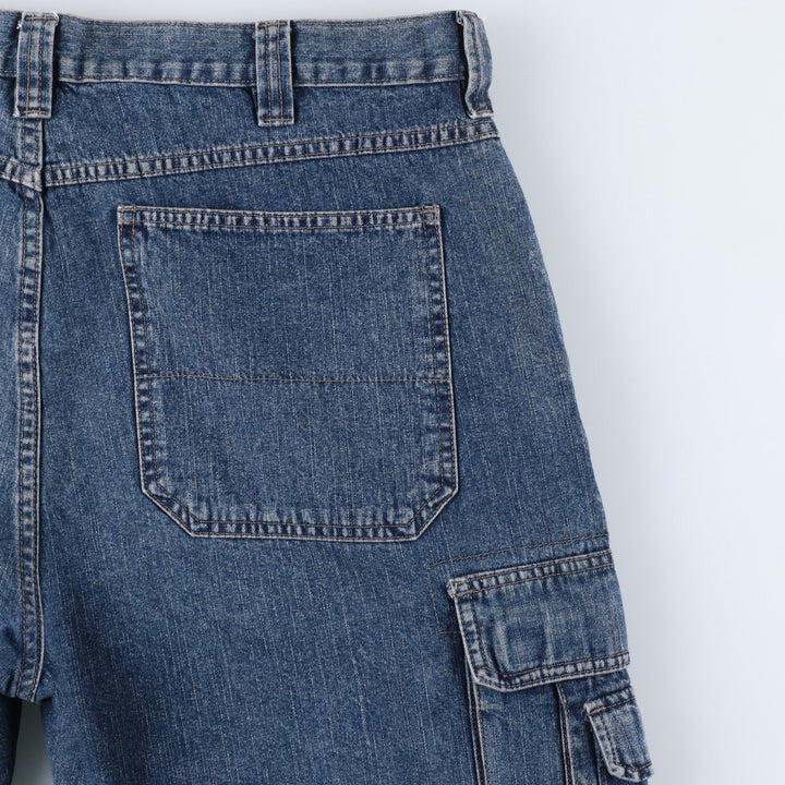 Wrangler cargo shorts, men's size W38 (approx.) cotton blue type Vintage Second Hand