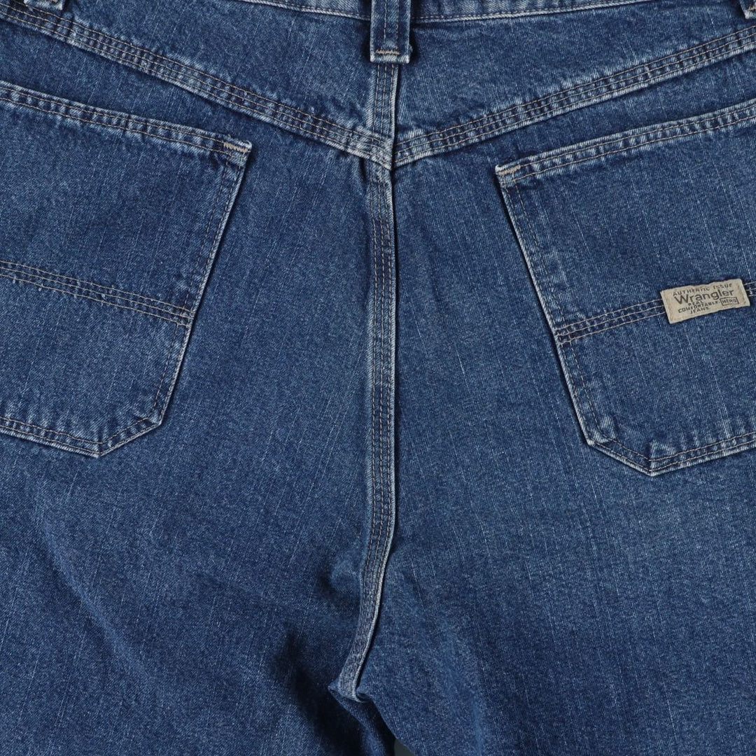 Wrangler denim shorts, men's size W34 (approx.) cotton blue type Vintage Second Hand