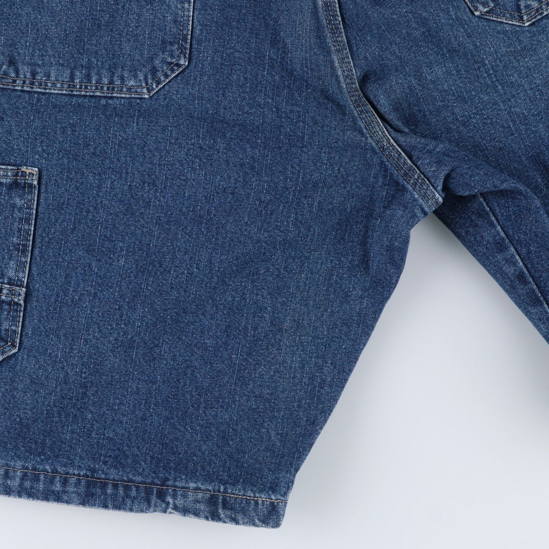 Wrangler denim shorts, men's size W34 (approx.) cotton blue type Vintage Second Hand