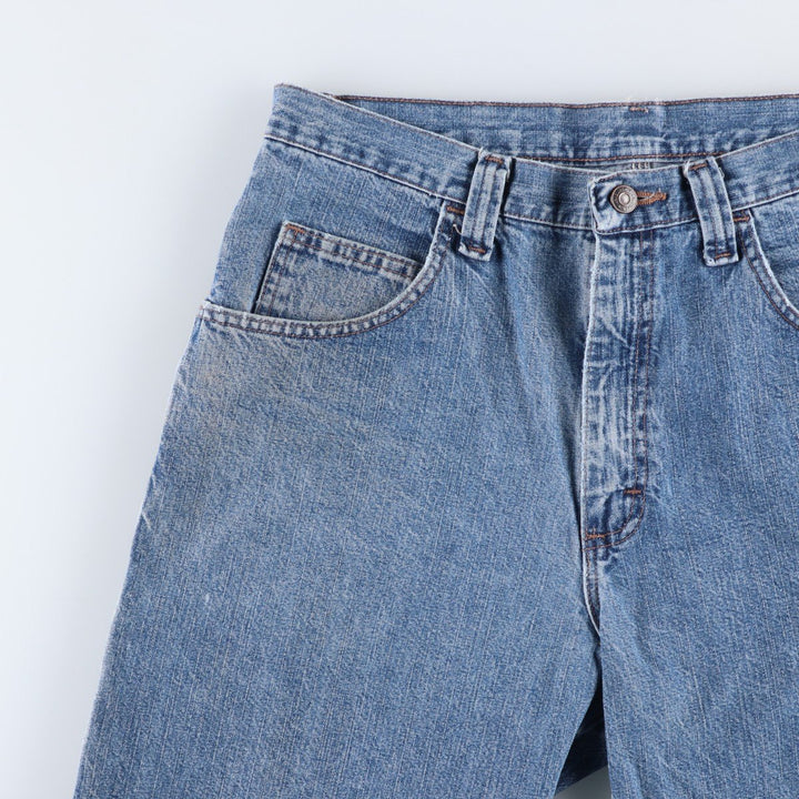 Wrangler CARPENTER Denim Painter Shorts, Shorts, Men's, W34 equivalent cotton blue type Vintage Second Hand