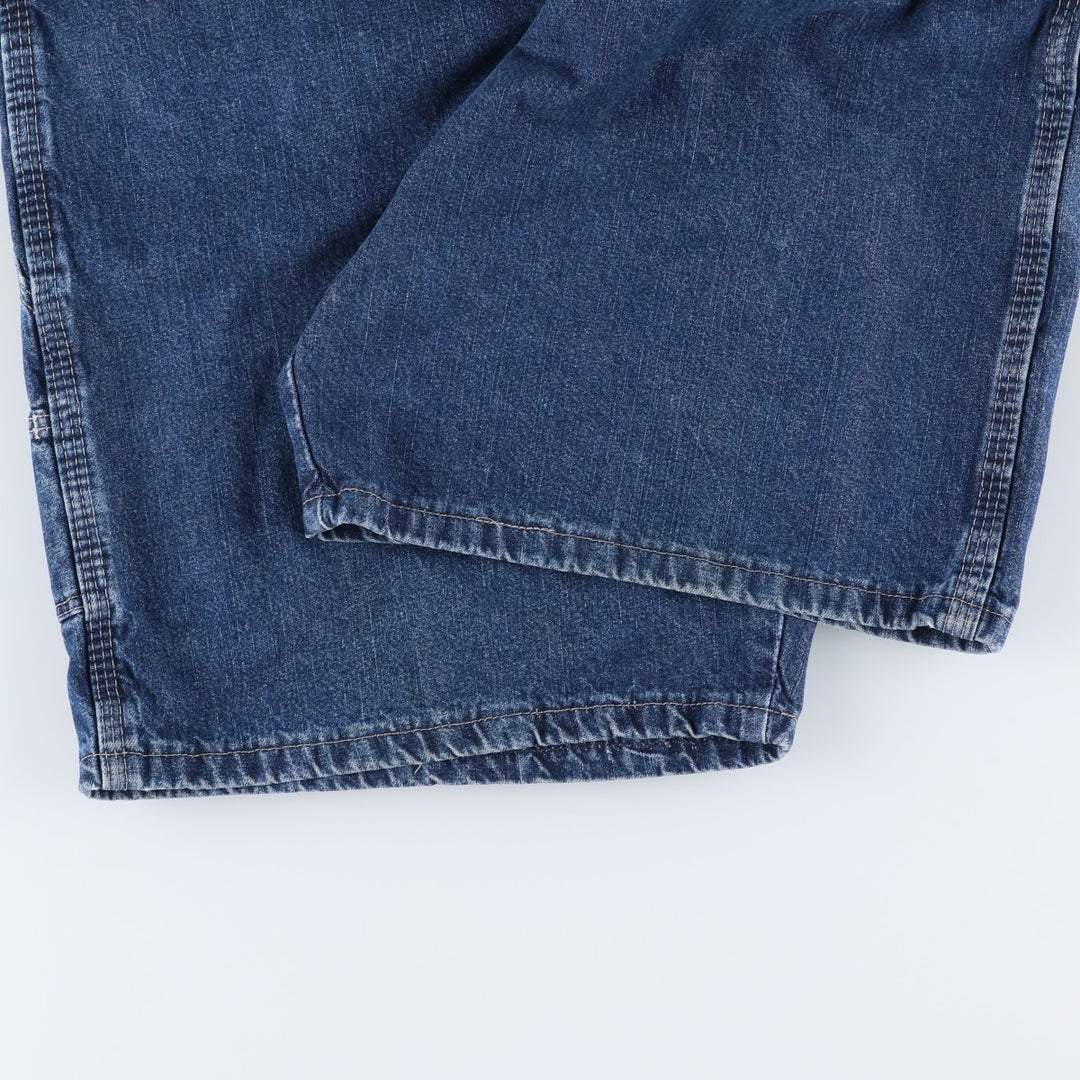 Wrangler denim painter shorts, made in the USA, men's size W35 (approx.). cotton blue type Vintage Second Hand