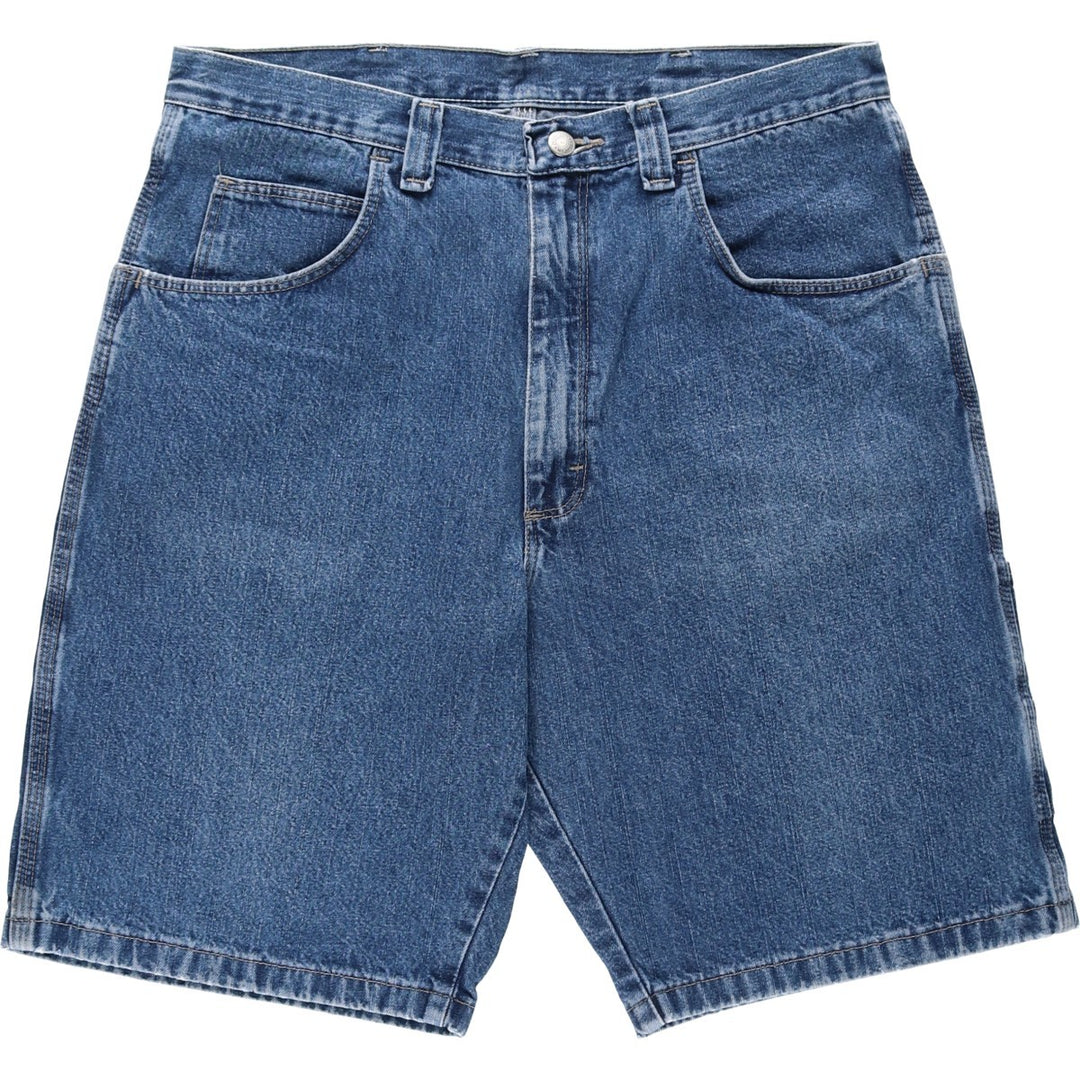 Wrangler Denim Painter Shorts, Men's, W35 equivalent cotton blue type Vintage Second Hand