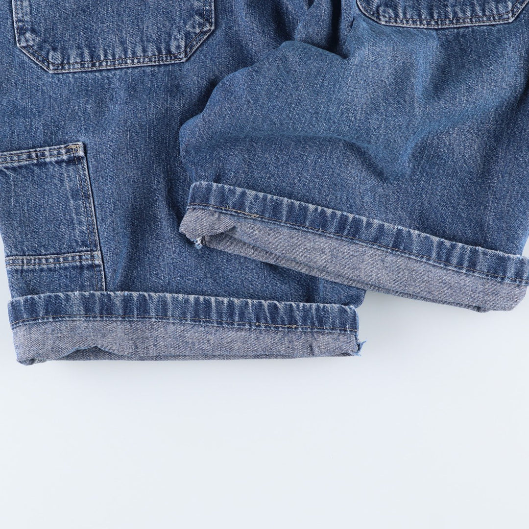 Wrangler Denim Painter Shorts, Men's, W35 equivalent cotton blue type Vintage Second Hand