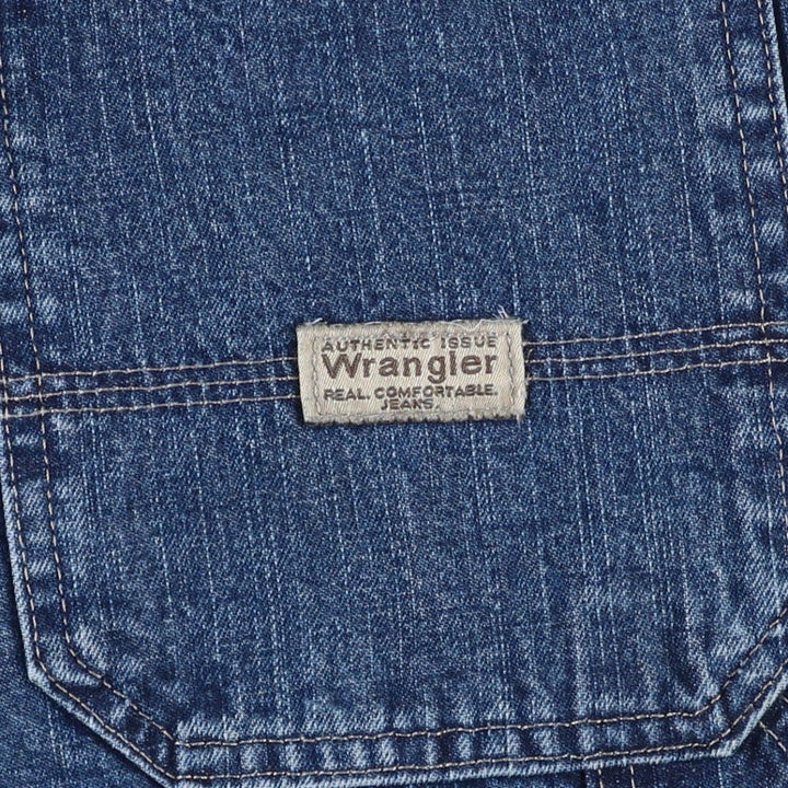 Wrangler Carpenter Denim Painter Shorts (Men's W32 equivalent) cotton blue type Vintage Second Hand