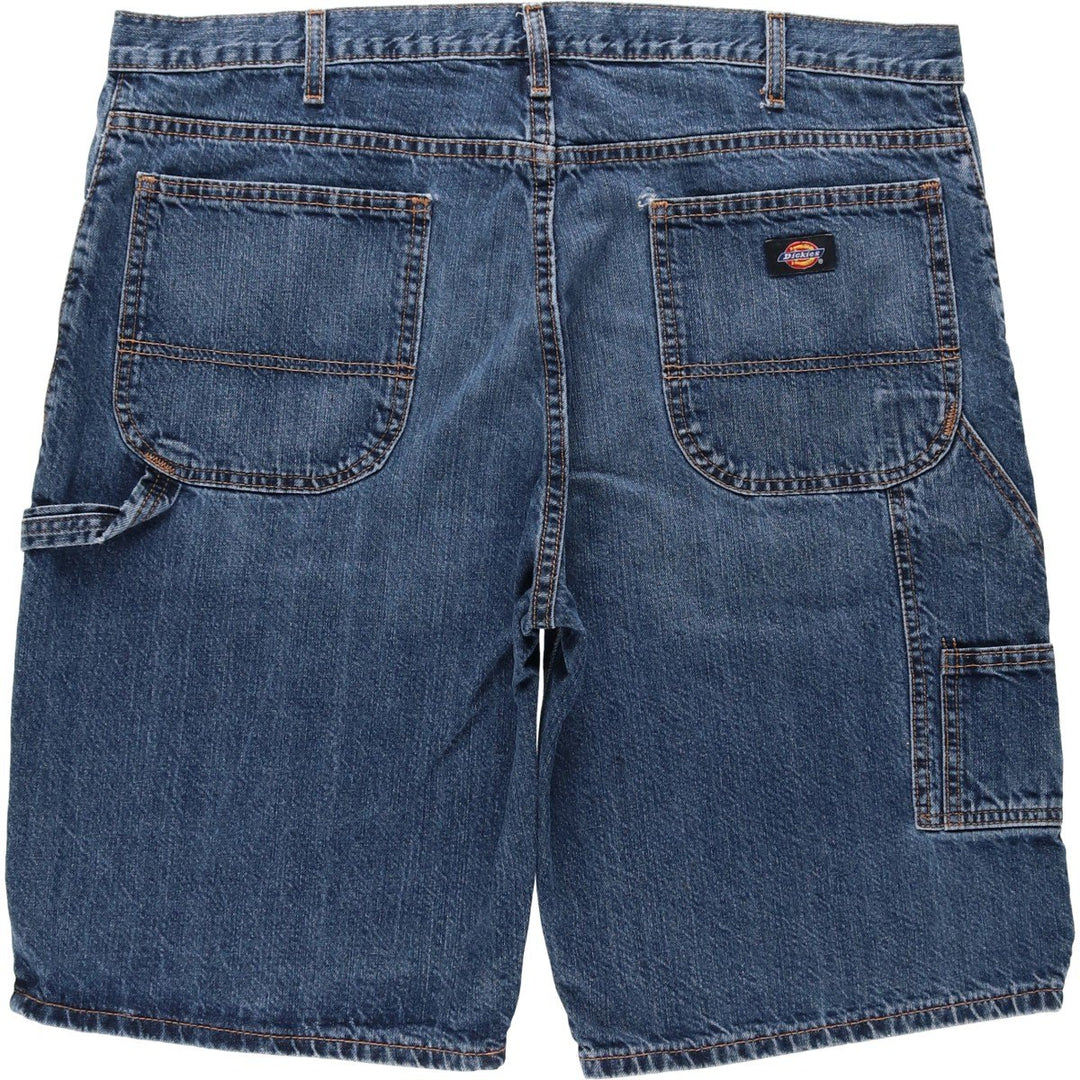 Big Size Dickies Denim Painter Shorts for Men (W40 equivalent) cotton blue type Vintage Second Hand