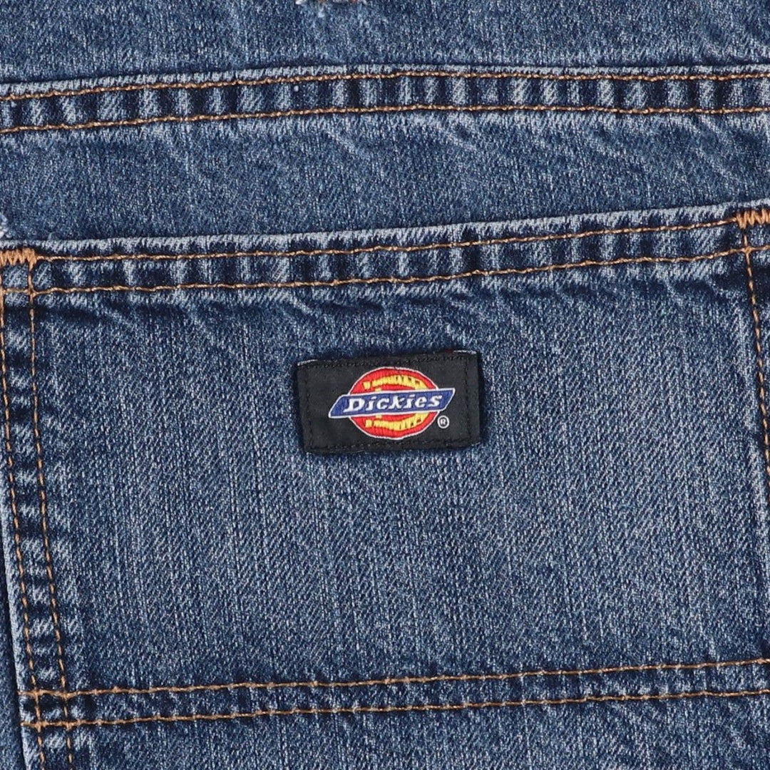 Big Size Dickies Denim Painter Shorts for Men (W40 equivalent) cotton blue type Vintage Second Hand