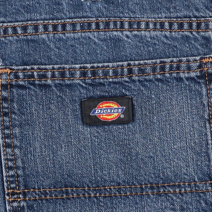 Big Size Dickies Denim Painter Shorts for Men (W40 equivalent) cotton blue type Vintage Second Hand
