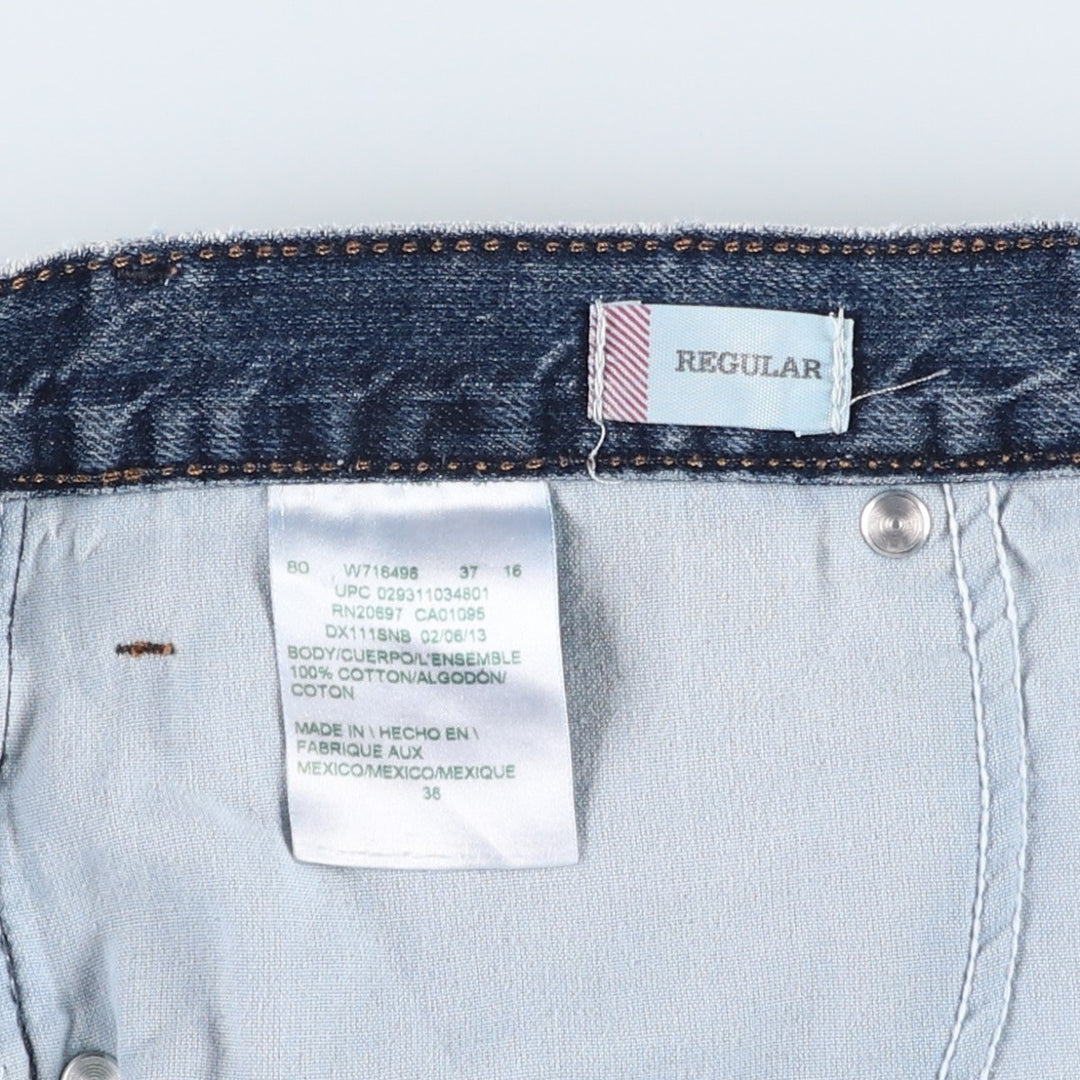 Big Size Dickies Denim Painter Shorts for Men (W40 equivalent) cotton blue type Vintage Second Hand