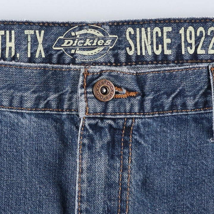 Big Size Dickies Denim Painter Shorts for Men (W40 equivalent) cotton blue type Vintage Second Hand