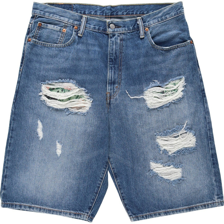 Levi's 569 Denim Shorts, Men's Size W38 (approx.) cotton blue type Vintage Second Hand