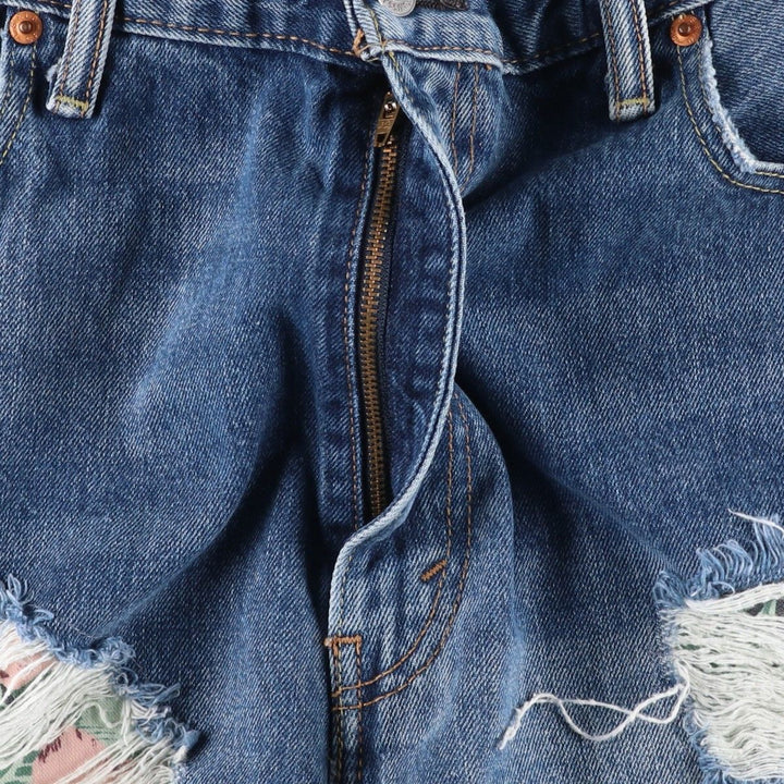 Levi's 569 Denim Shorts, Men's Size W38 (approx.) cotton blue type Vintage Second Hand
