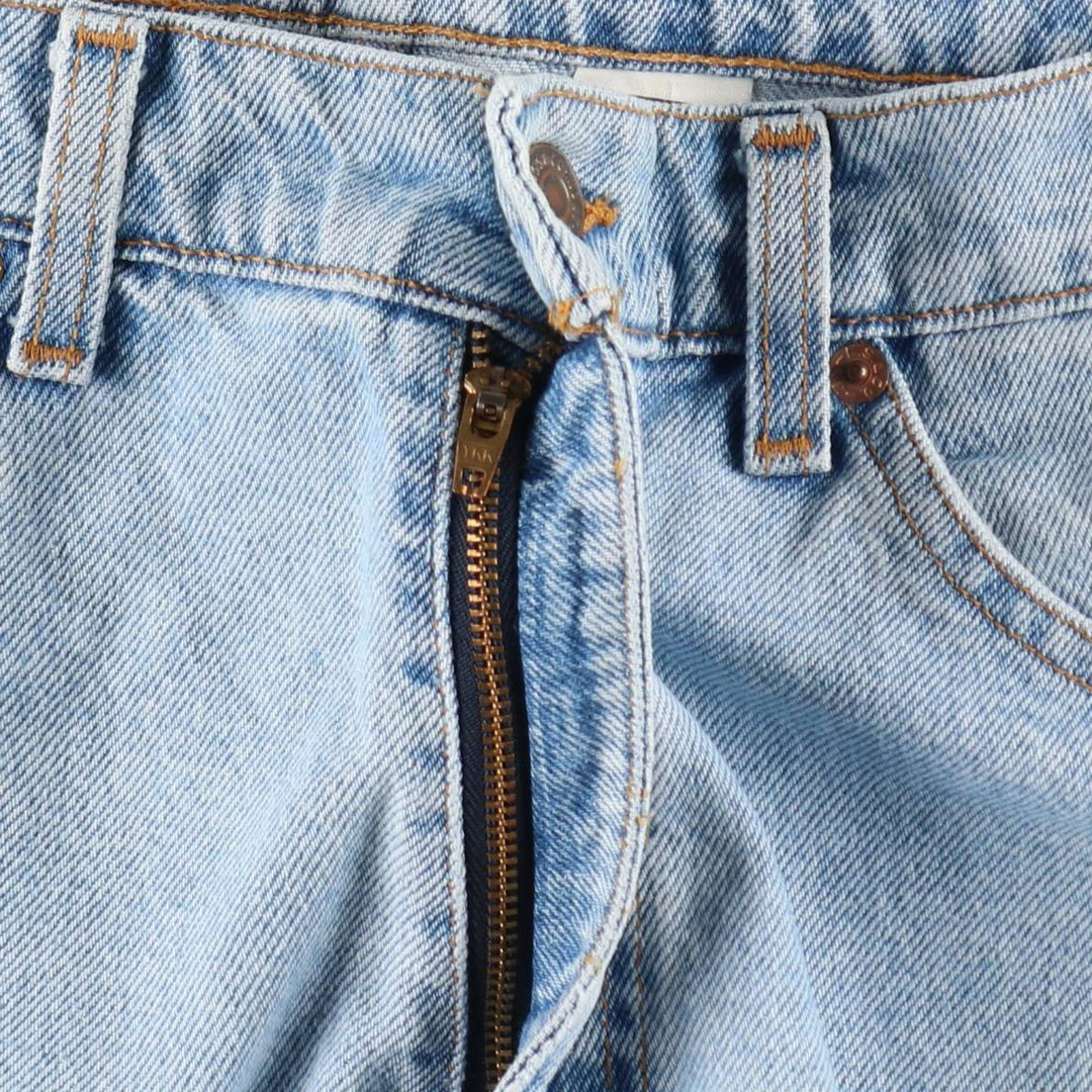 90'S Levi's 36550-1734 Relaxed Fit Orange Tab Denim Shorts, Men's W33 (approx.), Vintage cotton blue type Vintage Second Hand