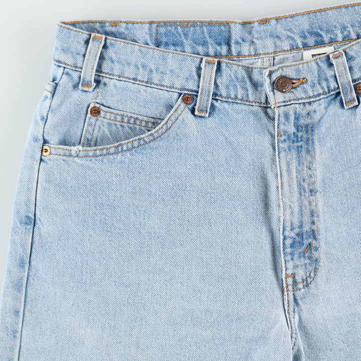 90'S Levi's 36550-1734 Relaxed Fit Orange Tab Denim Shorts, Men's W33 (approx.), Vintage cotton blue type Vintage Second Hand