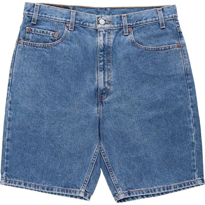 2000'S Levi's 505 Regular Fit Denim Shorts, Men's Size 36 cotton blue type Vintage Second Hand