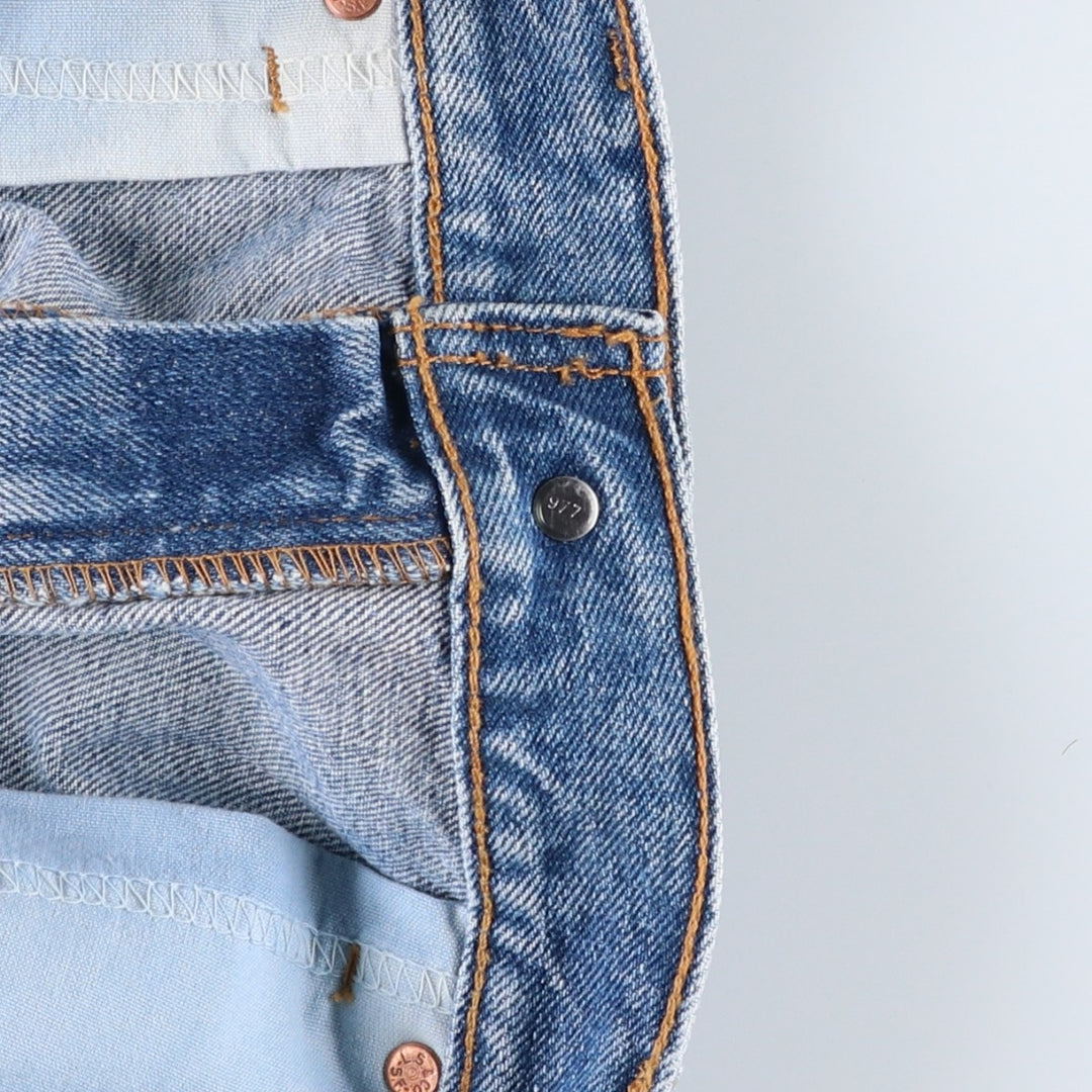 2000'S Levi's 505 Regular Fit Denim Shorts, Men's Size 36 cotton blue type Vintage Second Hand