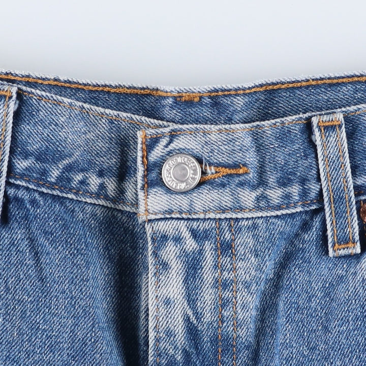 2000'S Levi's 505 Regular Fit Denim Shorts, Men's Size 36 cotton blue type Vintage Second Hand