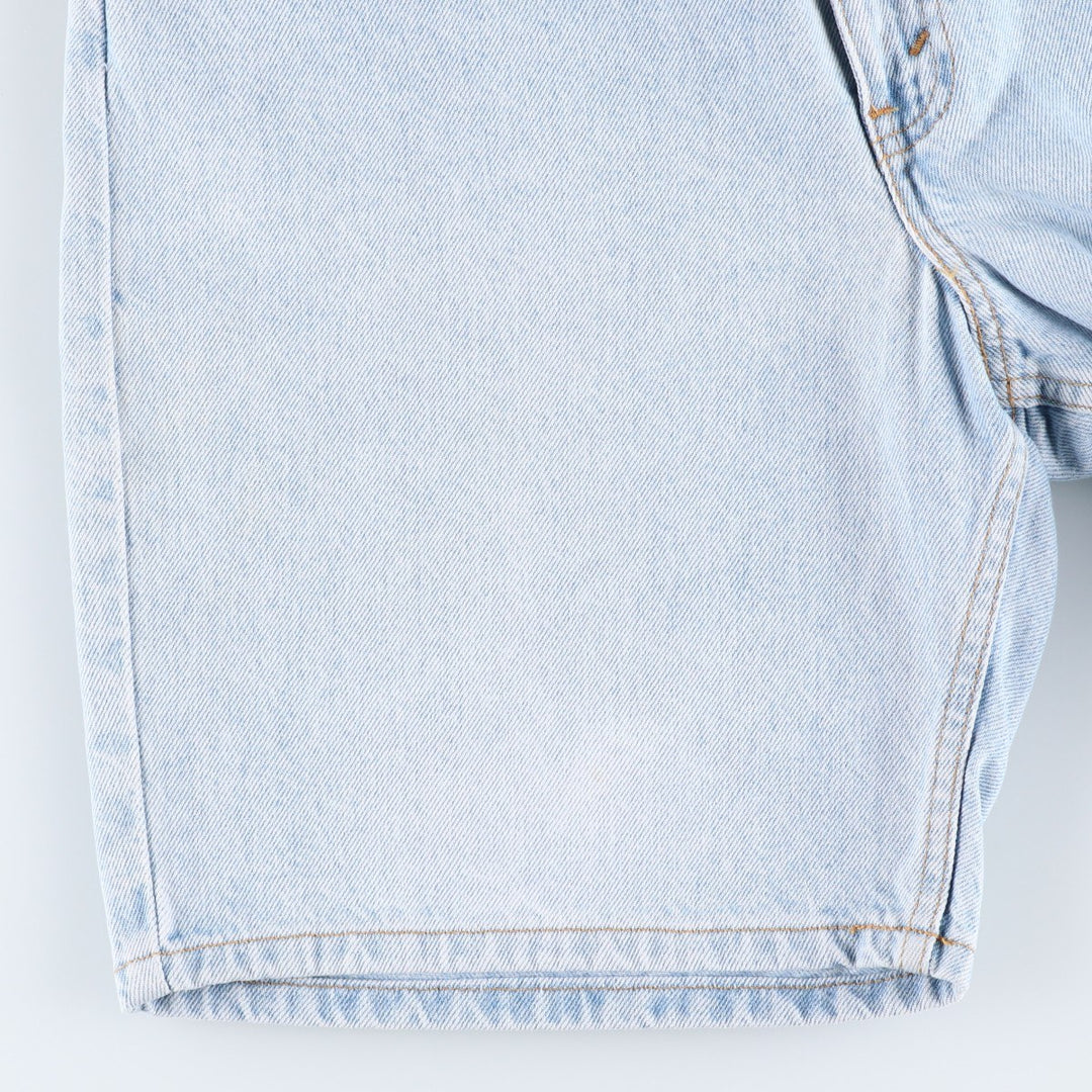 90'S Levi's 550 Relaxed Fit Denim Shorts, Men's Size W34 (approx.), Vintage cotton Blue type light blue Vintage Second Hand