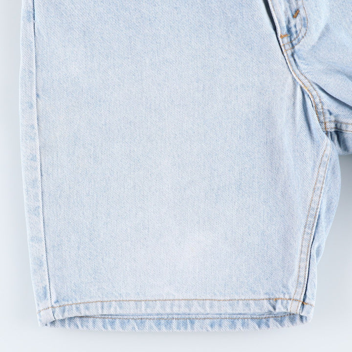 90'S Levi's 550 Relaxed Fit Denim Shorts, Men's Size W34 (approx.), Vintage cotton Blue type light blue Vintage Second Hand
