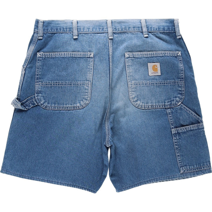 Carhartt Denim Painter Shorts, Shorts, Men's, W36 equivalent unclear blue type Vintage Second Hand