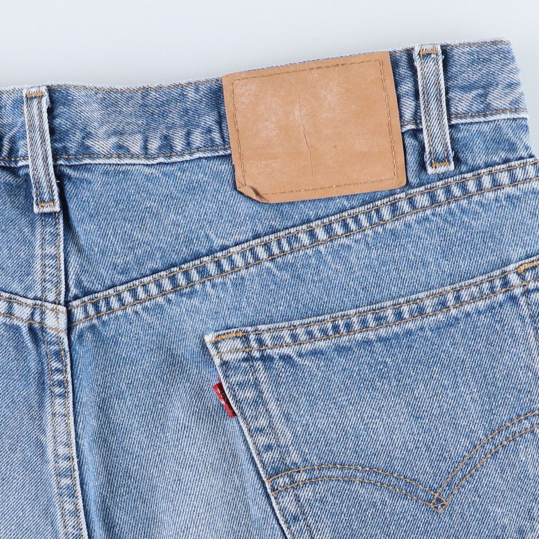 Levi's 550 Relaxed Fit Denim Shorts (Men's W37 equivalent) cotton blue type Vintage Second Hand