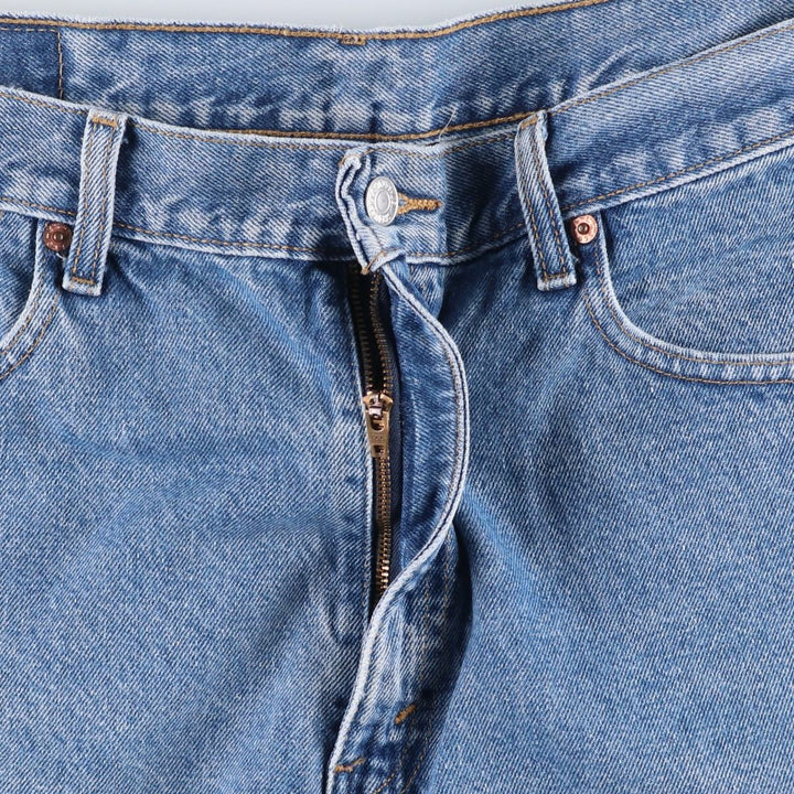 Levi's 550 Relaxed Fit Denim Shorts (Men's W37 equivalent) cotton blue type Vintage Second Hand