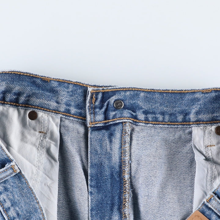 Levi's 550 Relaxed Fit Denim Shorts (Men's W37 equivalent) cotton blue type Vintage Second Hand