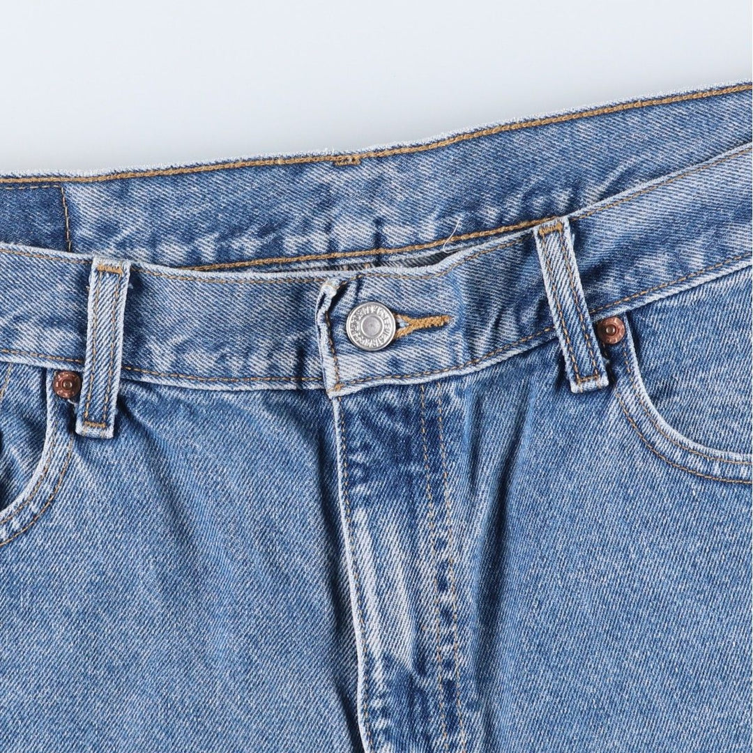Levi's 550 Relaxed Fit Denim Shorts (Men's W37 equivalent) cotton blue type Vintage Second Hand