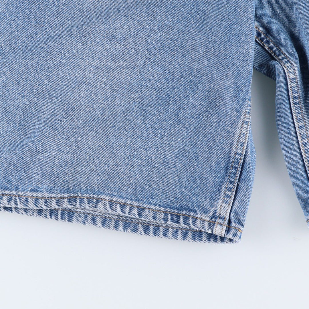 Levi's 550 Relaxed Fit Denim Shorts (Men's W37 equivalent) cotton blue type Vintage Second Hand