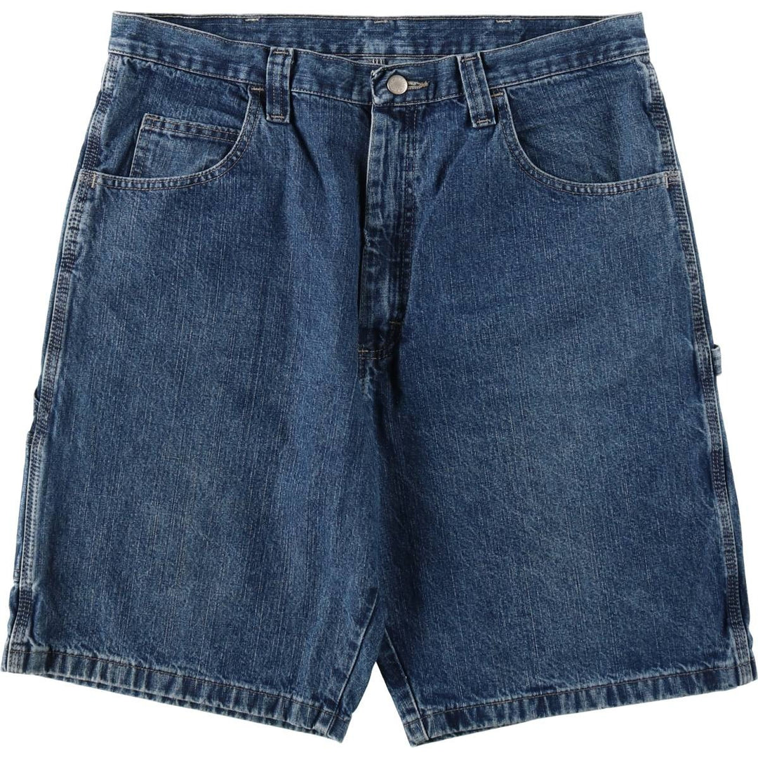 00'S Wrangler CARPENTER Denim Painter Shorts, Men's, W36 equivalent cotton blue type Vintage Second Hand