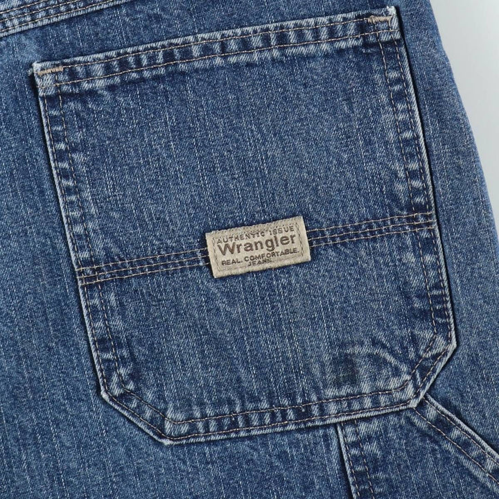 00'S Wrangler CARPENTER Denim Painter Shorts, Men's, W36 equivalent cotton blue type Vintage Second Hand