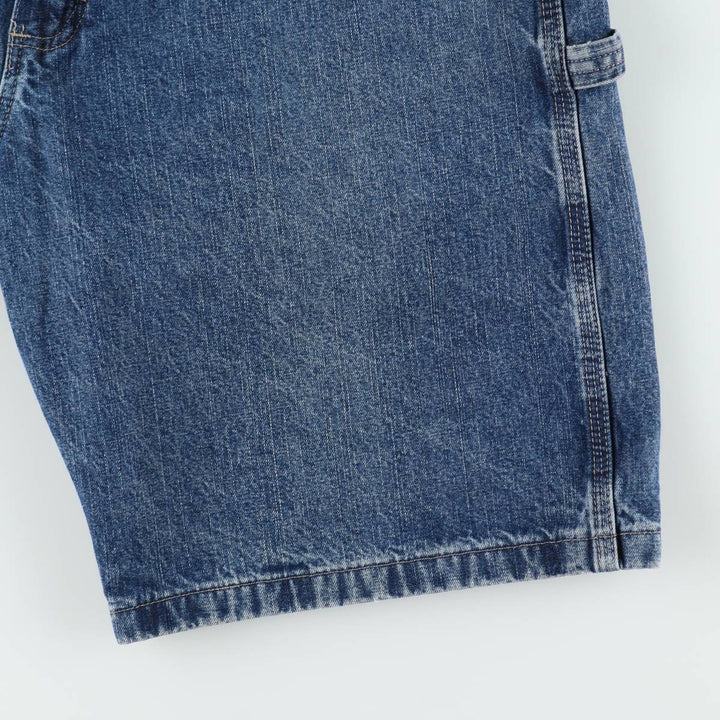 00'S Wrangler CARPENTER Denim Painter Shorts, Men's, W36 equivalent cotton blue type Vintage Second Hand