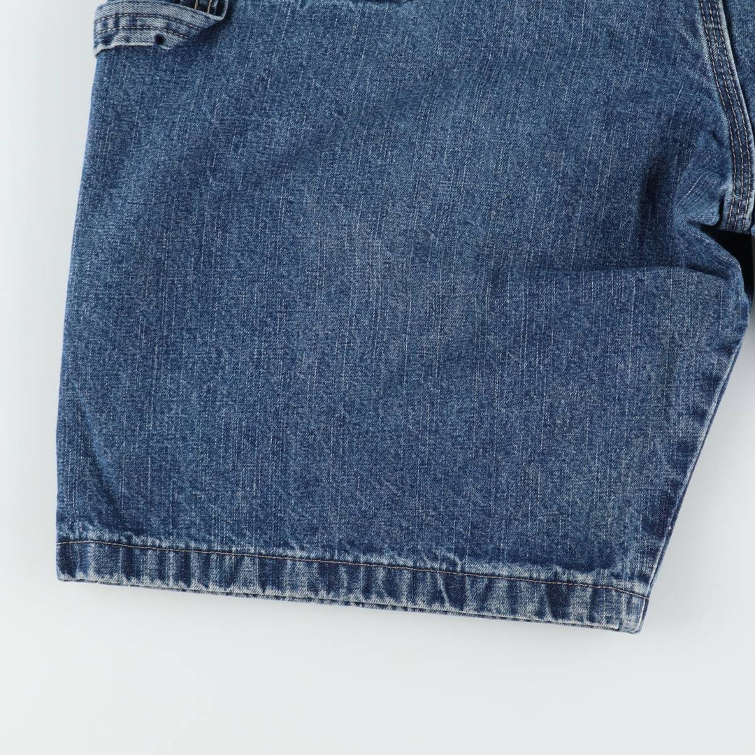 00'S Wrangler CARPENTER Denim Painter Shorts, Men's, W36 equivalent cotton blue type Vintage Second Hand